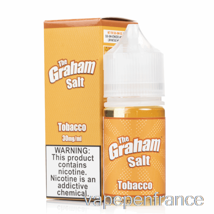 Sel De Tabac - Le Graham - E-liquide Mamasan - 30 Ml 30 Mg Stylo Vape